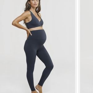 Set of three girlfriend collective maternity leggings